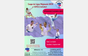 Coupe de Ligue Kata et Kumité BMCJ ( Château Gontier)