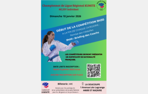 Championnat régional Kumité MCJSV